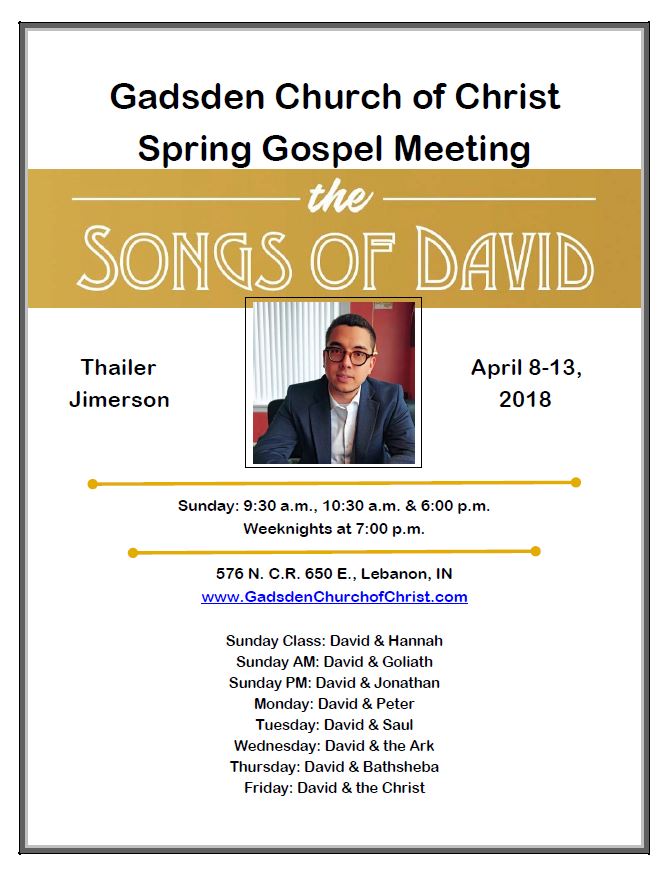 Spring meeting 2018