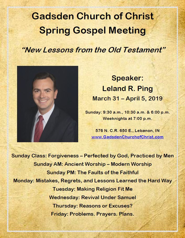 2019 Spring Meeting